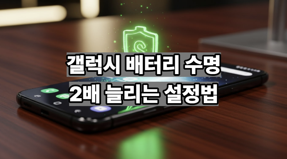 갤럭시 배터리 수명