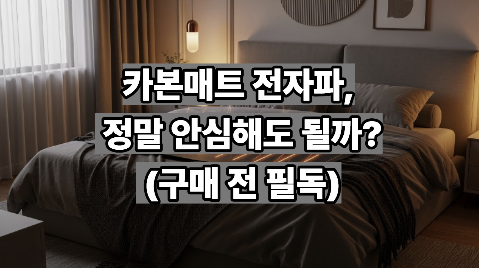 카본매트 전자파