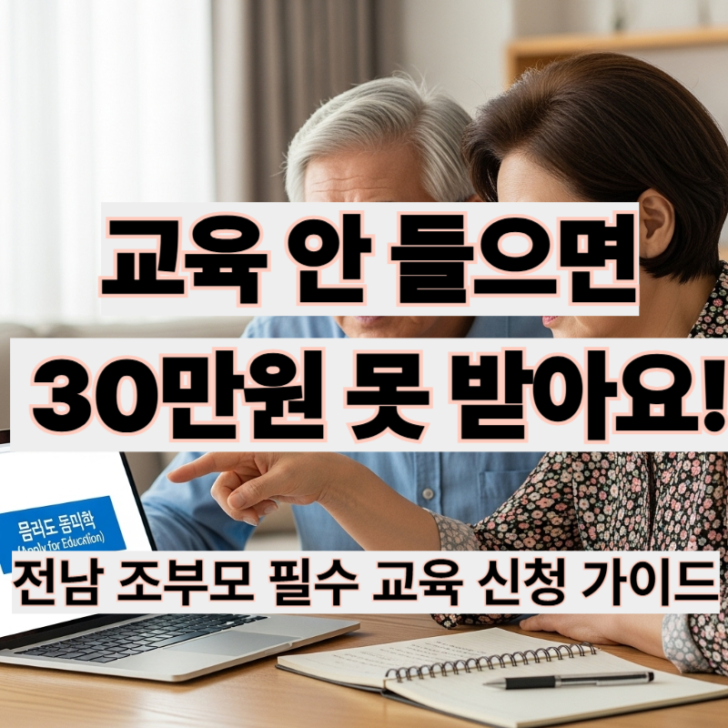 전남 손주돌봄수당 교육