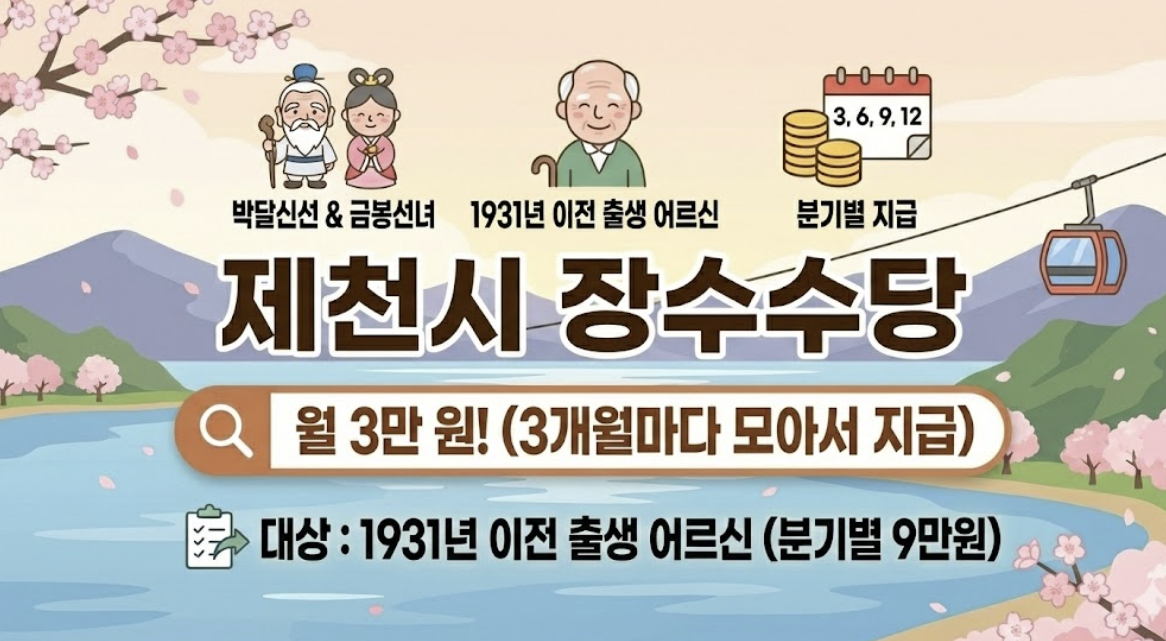 제천시 장수수당