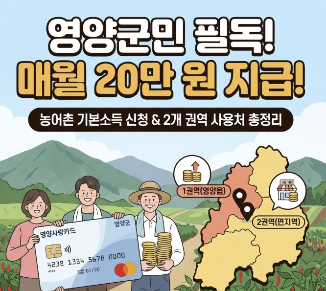 영양군 농어촌 기본소득