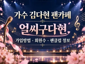 가수 김다현 팬카페 얼씨구다현 가입방법 회원수 팬클럽 정보