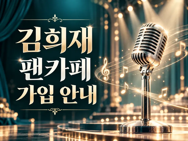 가수 김희재 팬카페 희랑별 가입 안내 대표이미지